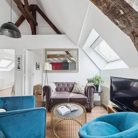 Apartment Bnbnook - Elegant 3br In Central Saint-germain