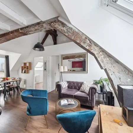 Bnbnook - Elegant 3br In Central Saint-germain Apartment Paris
