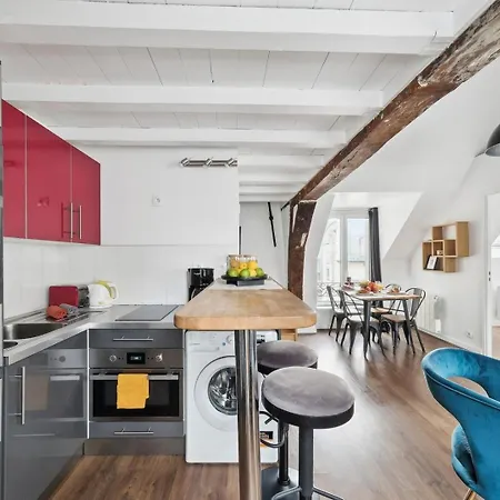 Bnbnook - Elegant 3br In Central Saint-germain * Paris